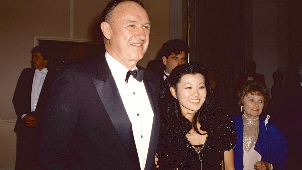 Gene Hackman und seine Ehefrau Betsy Arakawa (hier 1989) wurden im Februar 2025 im Alter von 95 Jahren und 65 Jahren tot in ihrem Anwesen aufgefunden. Foto: Imago/Laura Luongo