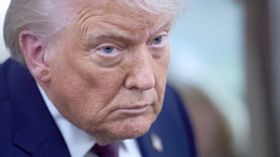 US-Präsident Trump hatte sich kürzlich für einen Regierungswechsel im Iran ausgesprochen. (Archivbild) Foto: Evan Vucci/AP/dpa