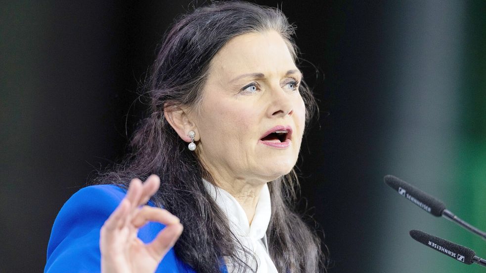 Gitta Connemann (CDU), Parlamentarische Staatssekretärin im Bundeswirtschaftsministerium und Bundesvorsitzende der Mittelstands- und Wirtschaftsunion (MIT). Foto: Rolf Vennenbernd/dpa