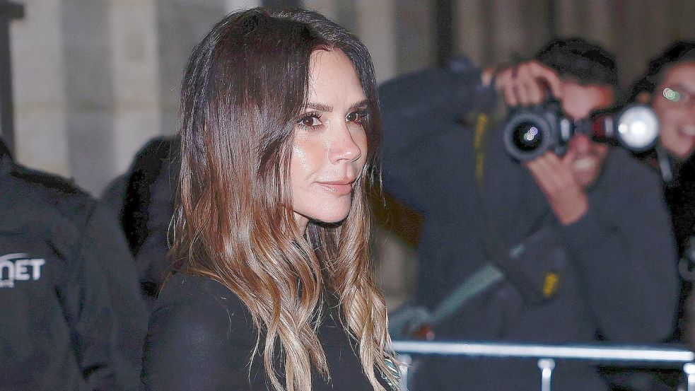 Victoria Beckham wurde in Frankreich mit einer Auszeichnung geehrt. Foto: Sebastien Dupuy/AFP/dpa