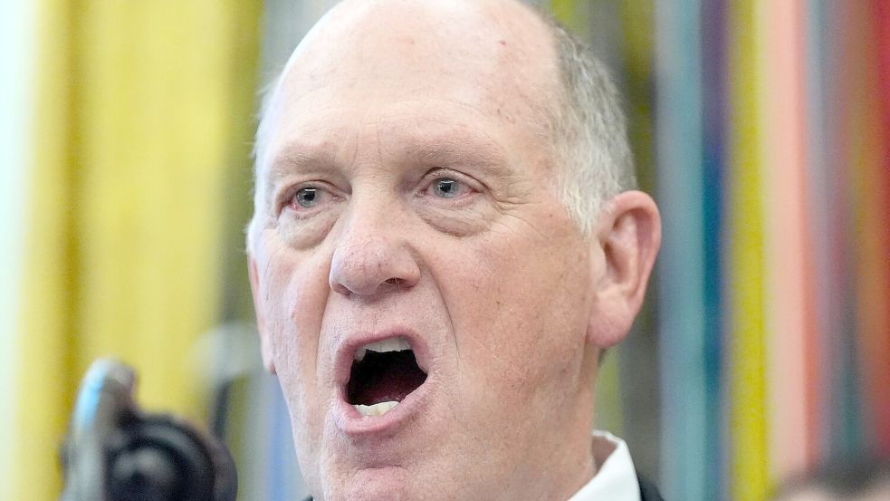 Tom Homan wird vor allem mit der umstrittenen Praxis der Trennung von Eltern und Kindern durch Einwanderungsbehörden in Verbindung gebracht. (Archivfoto) Foto: Alex Brandon/AP/dpa