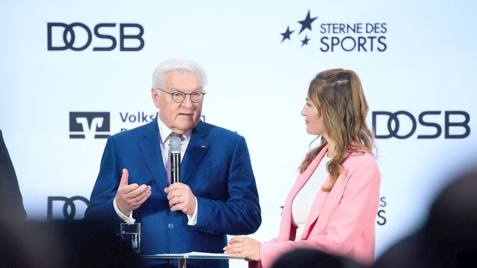 Bundespräsident Steinmeier reist zur Eröffnung der Olympischen Winterspiele. Foto: Bernd von Jutrczenka/dpa