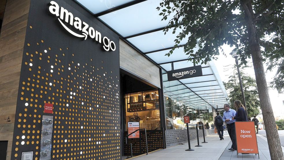 Die Geschäfte von Amazon Go kamen ohne Kassen aus. (Archivbild) Foto: Andrej Sokolow