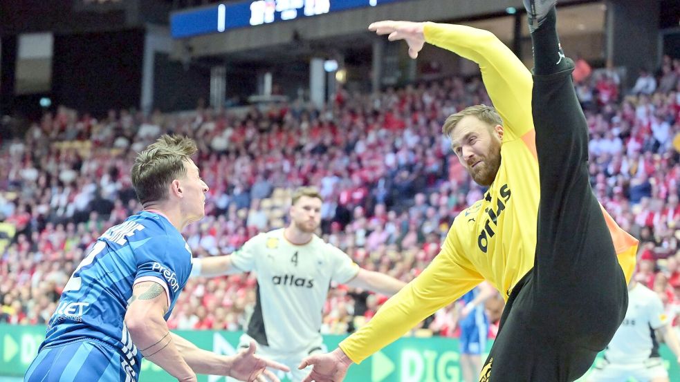 War dieses Mal kein Faktor: Torwart Andreas Wolff. Foto: Sina Schuldt