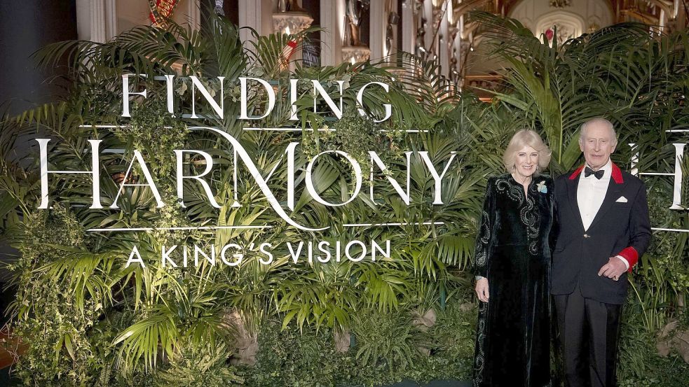 Der König und die Königin feiern Premiere. Foto: Aaron Chown