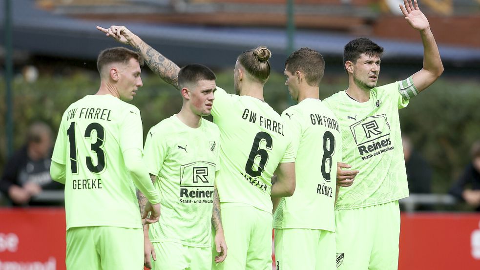 Das Abschneiden von GW Firrel in dieser Landesliga-Saison hat maßgeblichen Anteil, ob in der kommenden Bezirksliga-Saison 16 oder 17 Vereine spielen. Foto: Jens Doden, Emden