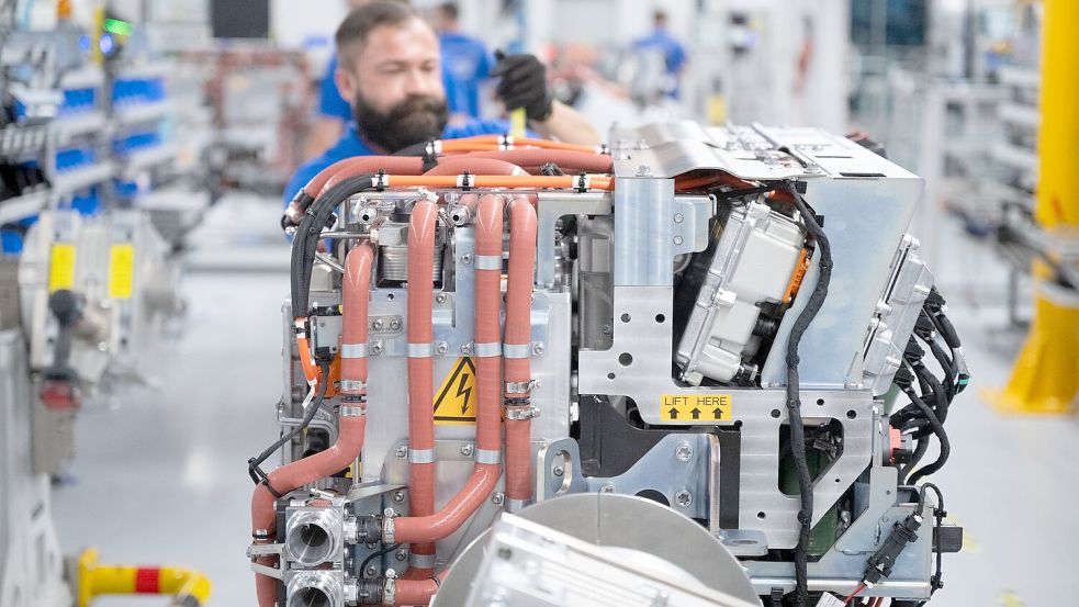 Mit einem Zukunftspreis ausgezeichnet, aber geringer Nachfrage: Der Brennstoffzellen-Antrieb von Bosch. (Archivbild) Foto: Marijan Murat