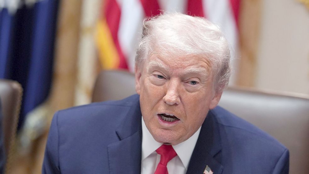 US-Präsident Trump hat seinen Kandidaten für die Nachfolge an der Spitze der Fed gefunden. Foto: Evan Vucci/AP/dpa