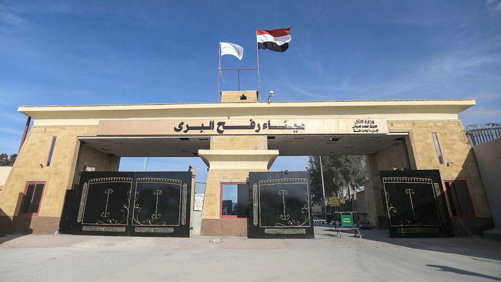 Der Grenzübergang Rafah zwischen dem Gazastreifen und Ägypten war fast ein Jahr dicht. (Archivbild) Foto: Gehad Hamdy