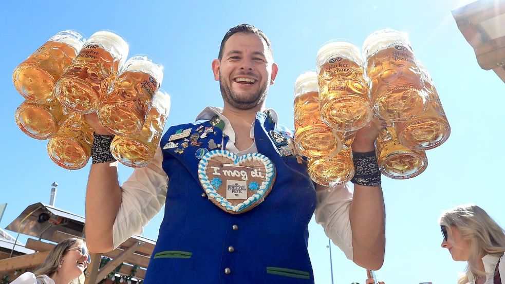 Bierfeste wie die Münchner Wiesn reißen den Umsatz nicht raus. Foto: Karl-Josef Hildenbrand