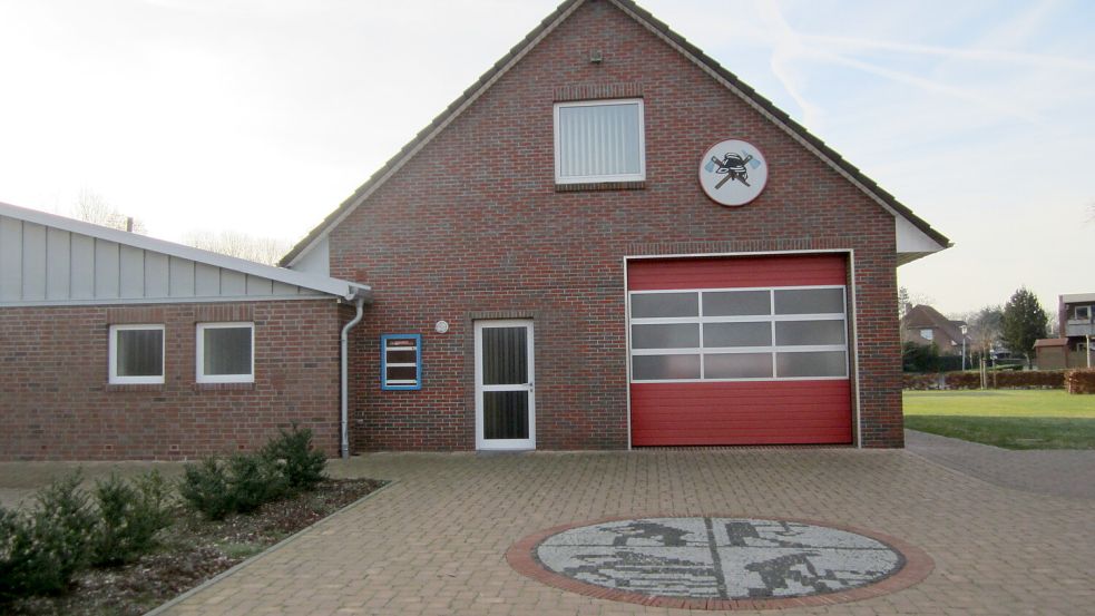 Das Feuerwehrhaus in Godensholt. Foto: Gemeinde Apen