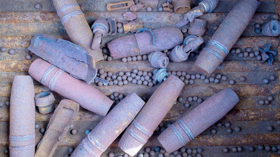 Mit einem Weltkriegsgeschoss im Gesäß hat ein junger Mann in Frankreich einen Einsatz des Kampfmittelräumdienstes in einer Klinik ausgelöst. (Symbolbild) Foto: Klaus-Dietmar Gabbert