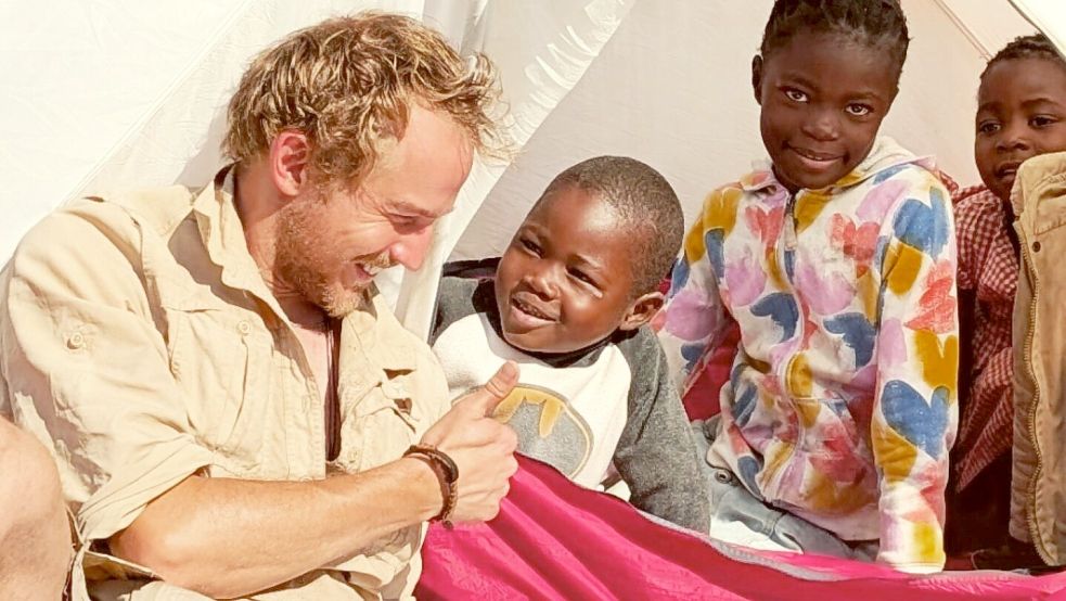 Zu Kindern hatte der Moormerländer einen besonders guten Draht.