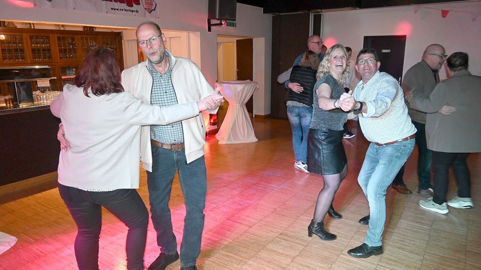 Gute Laune herrschte beim SV Burlage. Foto: Holger Weers