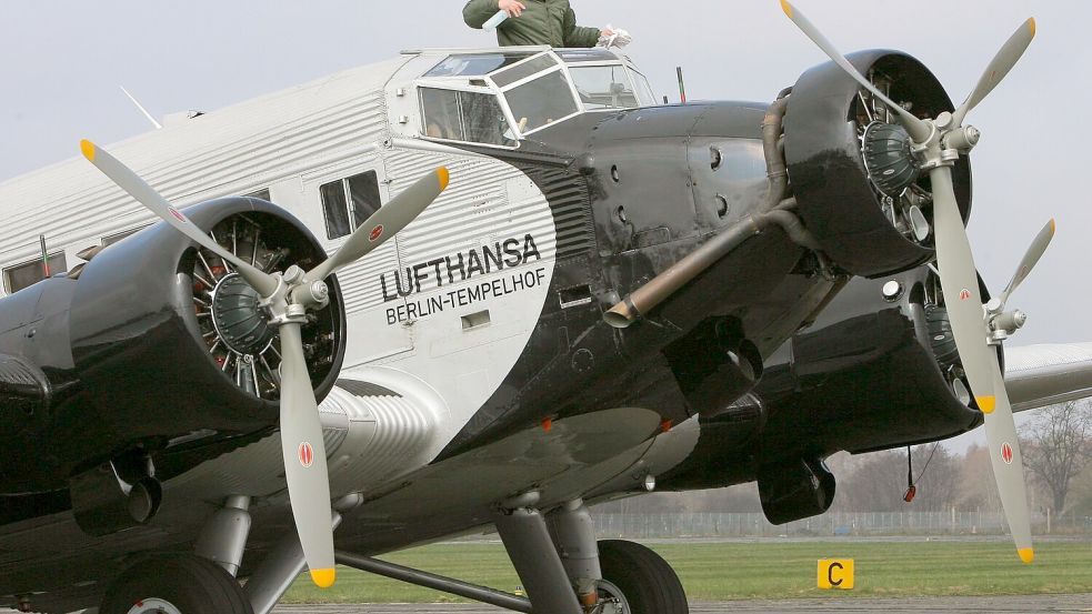 Die Ju 52 war Rückgrat der ersten Lufthansa in der NS-Zeit. Foto: Bernd Wüstneck