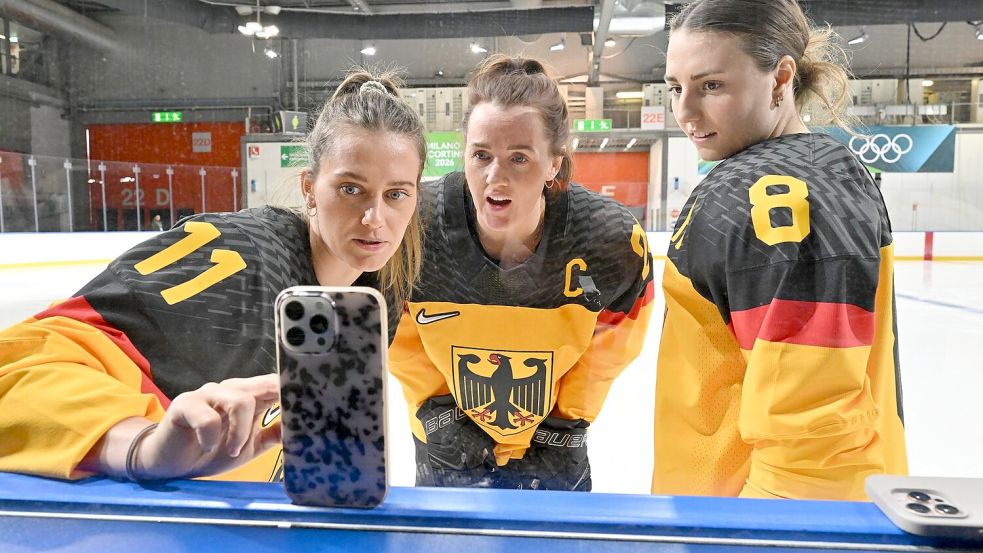 Olympia als Bühne für das Frauen-Eishockey in Deutschland. Foto: Peter Kneffel