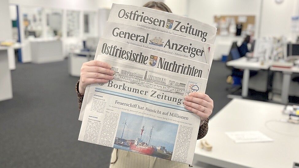 Wegen des Winterwetters kann es zu Verspätungen bei der Zeitungszustellung kommen. Foto: Pia Pentzlin
