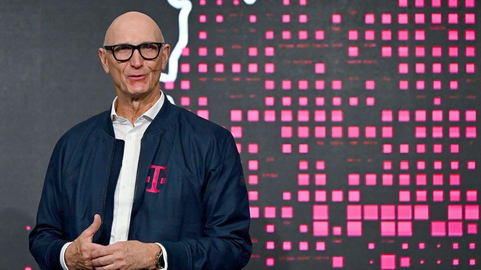 Tim Höttges, Vorstandsvorsitzender der Deutschen Telekom AG. Foto: Sven Hoppe