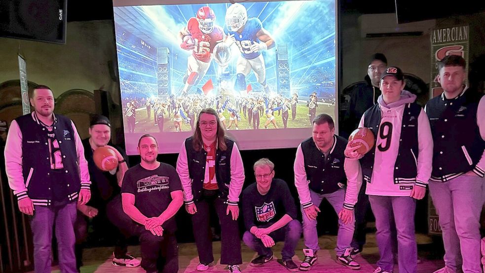 Nach der erfolgreichen Premiere im vergangenen Jahr steigt auch dieses Mal wieder eine Super-Bowl-Party im „Limit“ in Ihrhove. Fotos: Fehntjer Fins