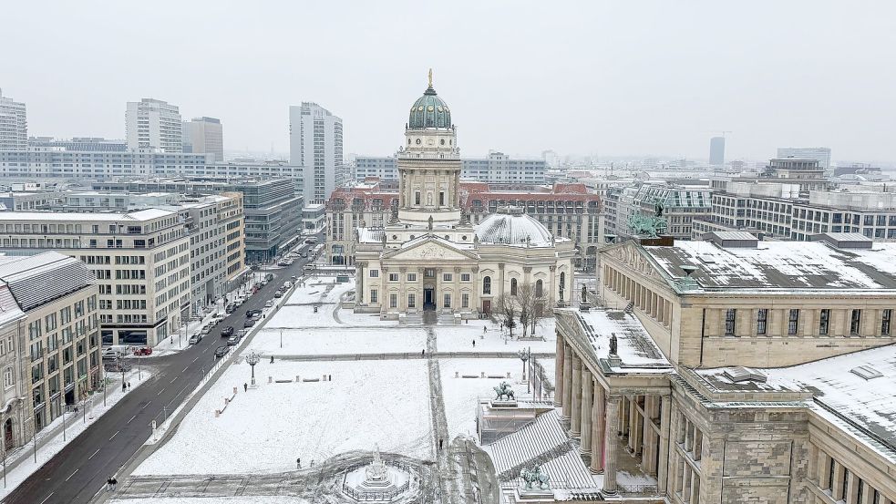 Der Winter hat Berlin seit längerem fest im Griff. Foto: Sebastian Gollnow