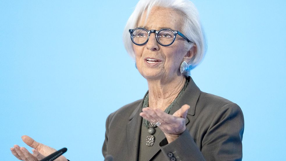 Präsidentin Christine Lagarde: EZB–Geldpolitik und Inflation in guter Position. Foto: Florian Wiegand