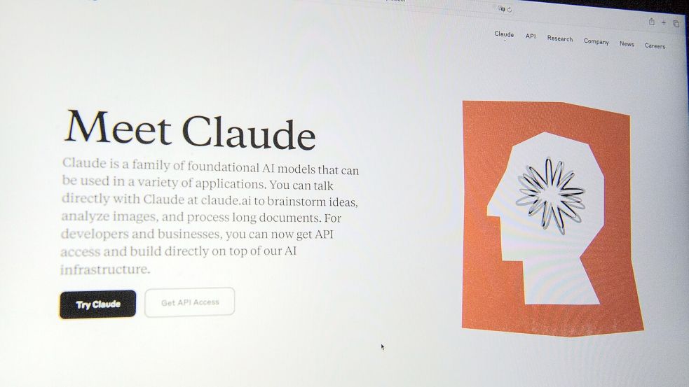 Die KI-Software Claude ist nun auch besser bei Finanzanalyse und der Suche nach Programm-Schwachstellen. (Archivbild) Foto: Andrej Sokolow