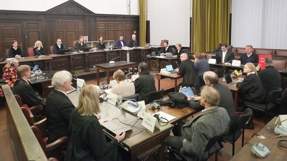 Zum siebten Mal sagte der mutmaßliche Chef der Entführer im Block-Prozess aus. Foto: Marcus Brandt