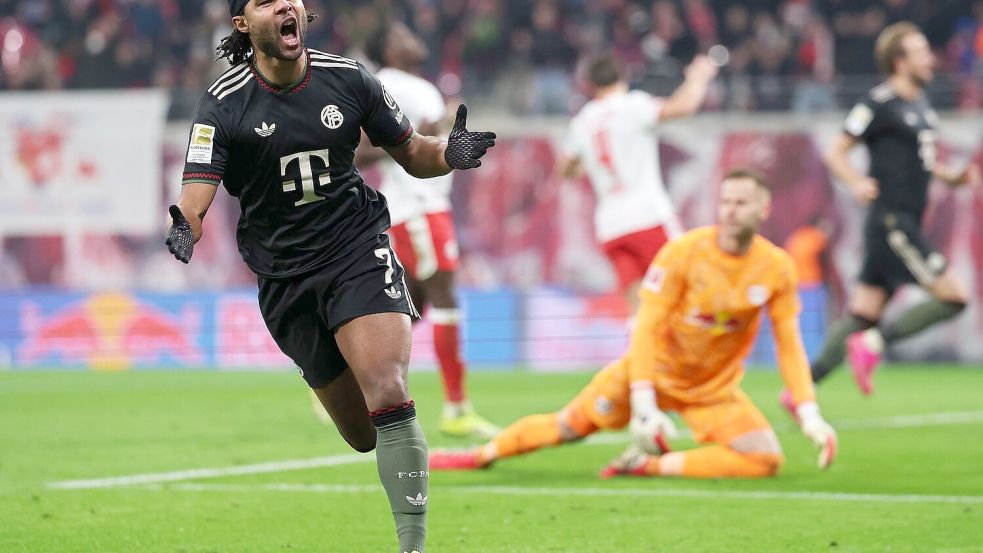 Verlängerte vor dem Duell mit seinem Ex-Club: Bayern-Star Gnabry. (Archivbild) Foto: Jan Woitas