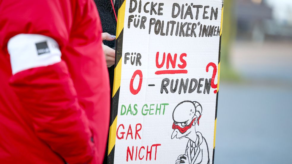 Den Landesbediensteten reicht‘s: Am Dienstag, 10. Februar, werden zahlreiche öffentliche Einrichtungen bestreikt. Foto: Christoph Reichwein/dpa