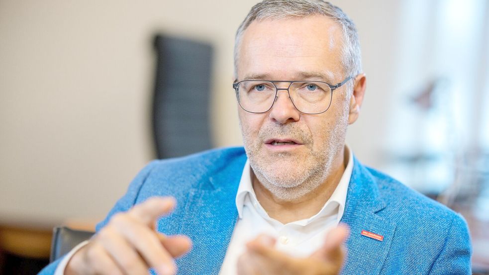 Jörg Dittrich, Präsident des Zentralverband des Deutschen Handwerks ZDH, beklagt schlechte Rahmenbedingungen für Betriebe. Foto: dpa/Michael Kappeler