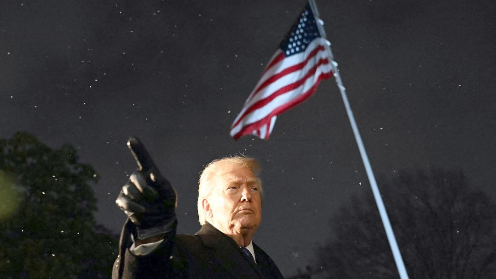 US-Präsident Trump möchte sich offenbar eine große Geburtstagsparty schmeißen. Die Hauptattraktion ist Gewalt. Foto: AFP/ANDREW CABALLERO-REYNOLDS