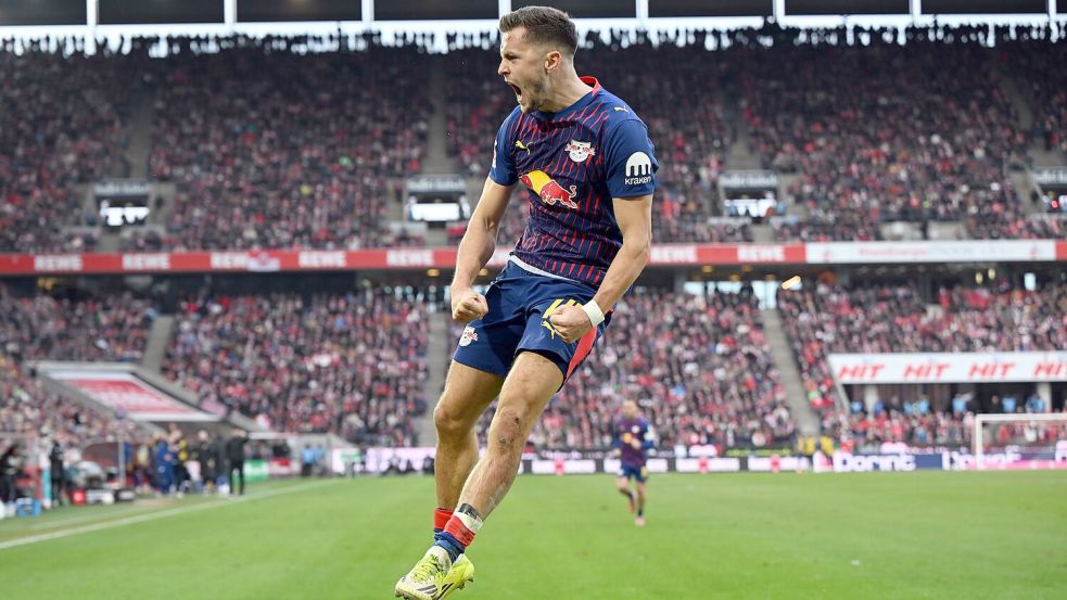 Hatte viel Grund zum Jubeln: Christoph Baumgartner. Foto: Federico Gambarini