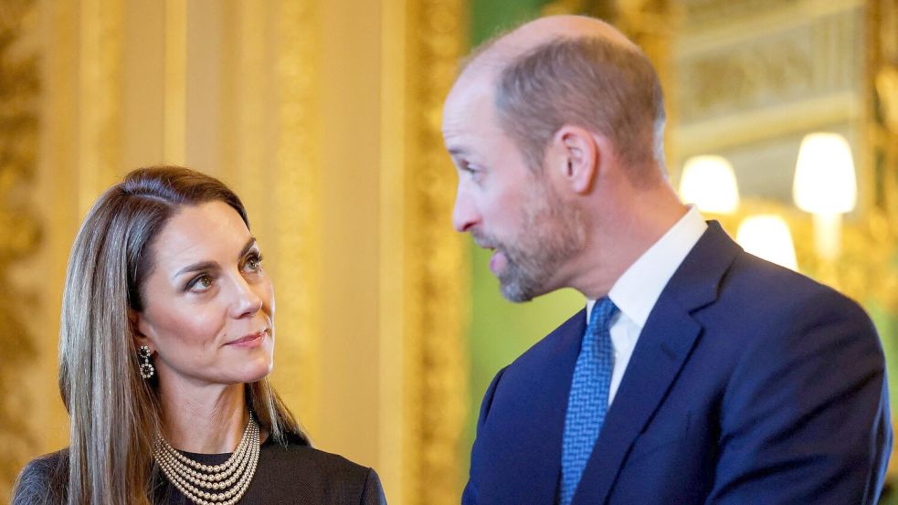William und Kate äußern sich zum Epstein-Skandal. (Archivbild) Foto: Hannah Mckay
