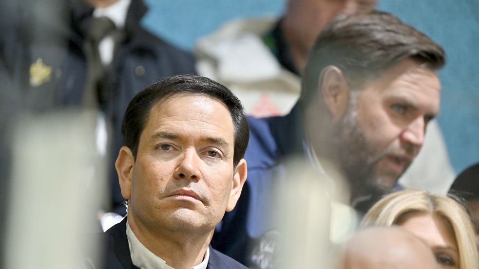 Im vergangenen Jahr war Vizepräsident JD Vance in München, diesmal wird Außenminister Marco Rubio die Trump-Regierung vertreten. Foto: Peter Kneffel