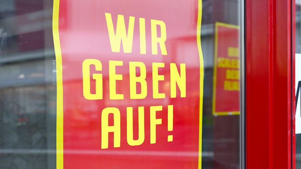 Bitteres Ende einer Geschäftsidee: Die Zahl der Pleiten steigt und steigt. Symbolfoto: Christian Ohde/Imago