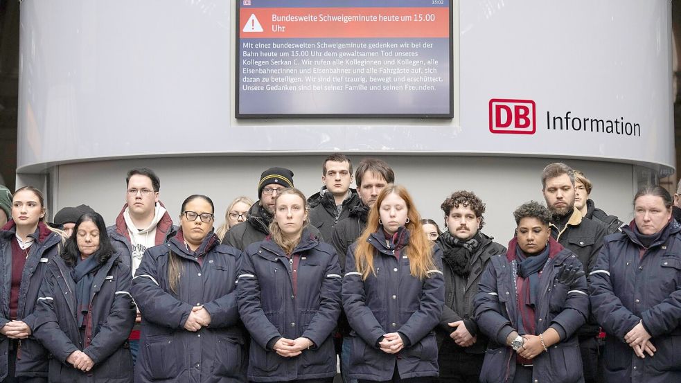 Die Trauer um den getöteten Kollegen ist groß Foto: Boris Roessler