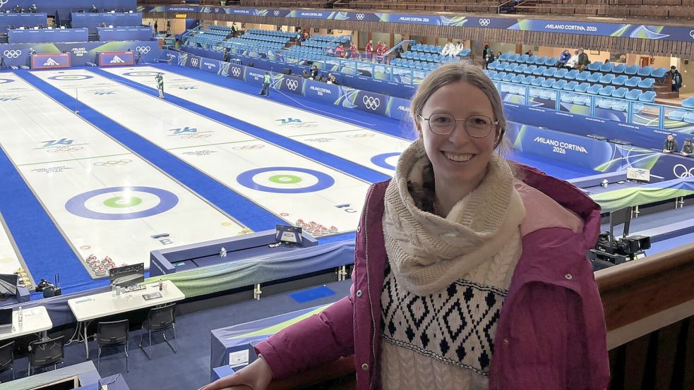 Curling gehört zu den olympischen Lieblingssportarten der Redakteurin Jasmin Oltmanns.