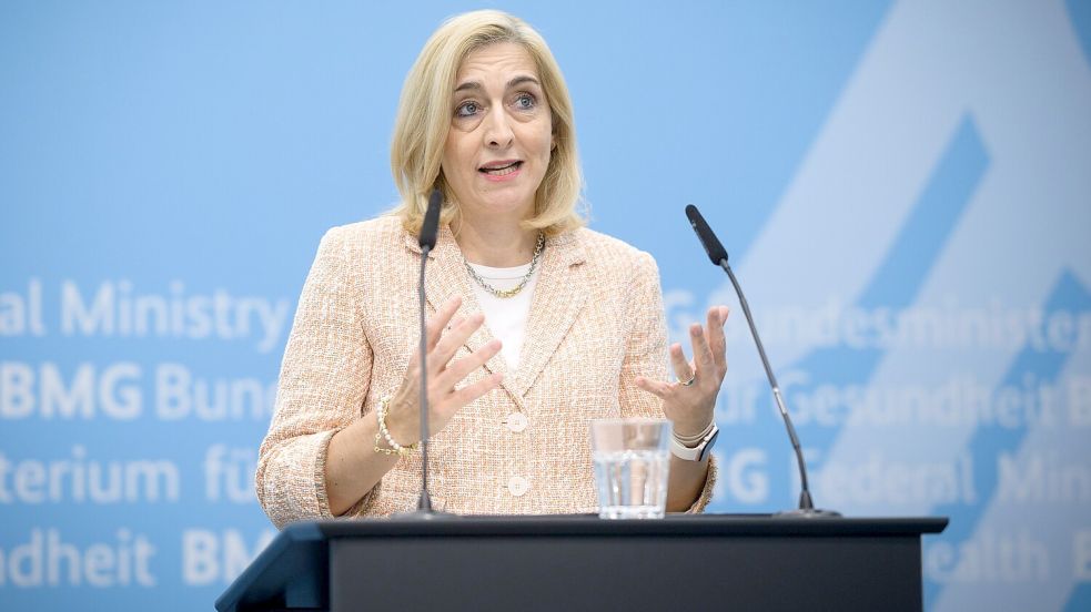 Nina Warken (CDU), Bundesministerin für Gesundheit, hat die Apothekenreform auf den Weg gebracht – ohne eine Erhöhung der Honorare. Foto: Bernd von Jutrczenka/dpa