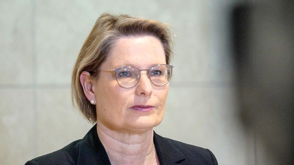 Justizministerin Hubig trifft mit Plänen zum Mietrecht in der Immobilienbranche auf Kritik. (Archivbild) Foto: Carsten Koall/dpa