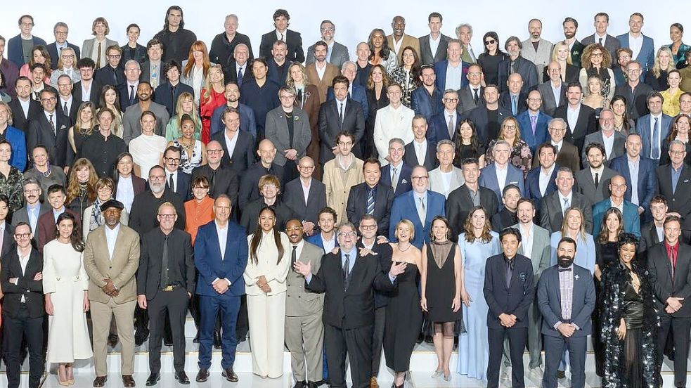 Schulter and Schulter stellen sich die Nominierten zum Klassenfoto auf. Foto: Richard Harbaugh/The Academy/AMP