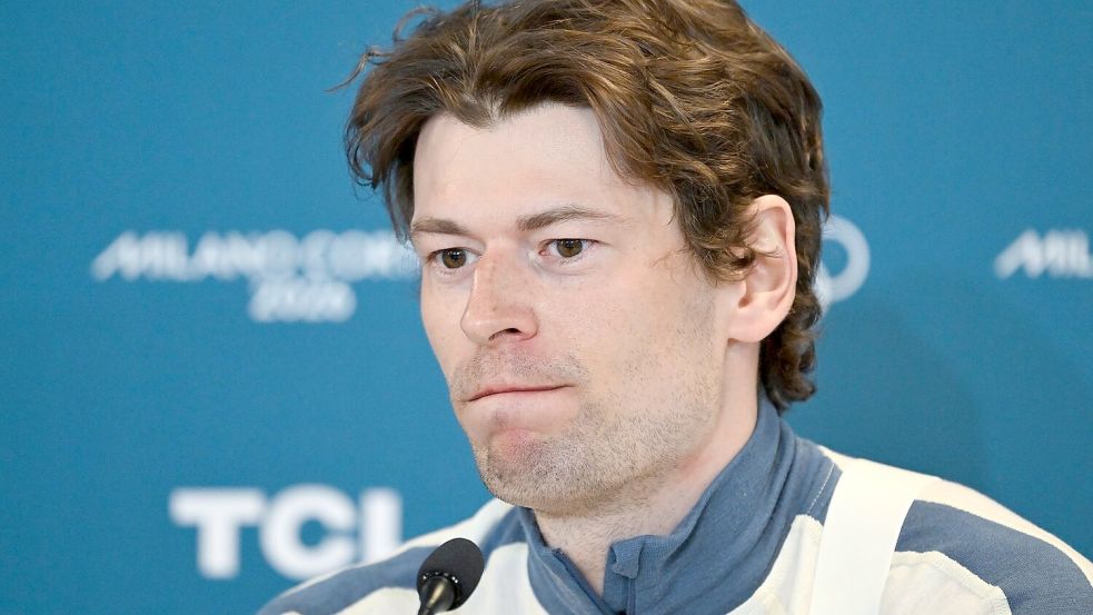 Leagreid musste auch bei der Pressekonferenz Fragen zu seinem Geständnis beantworten. Foto: Hendrik Schmidt