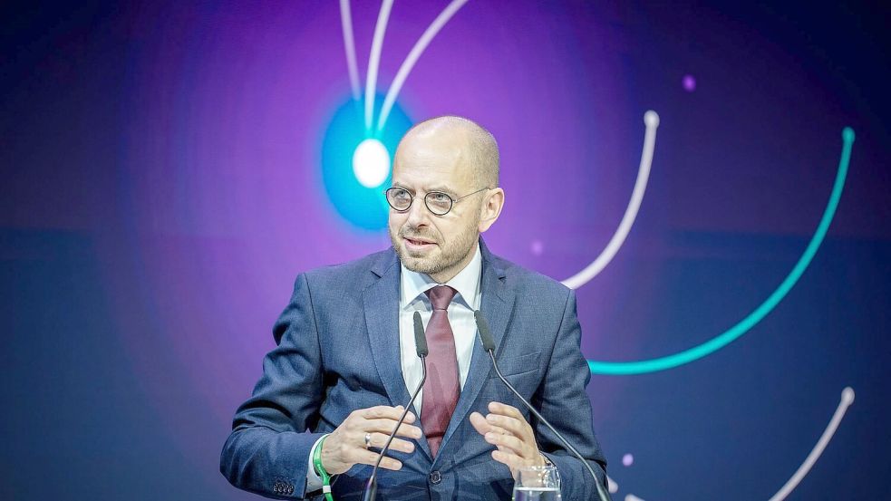 Siemens-Energy-Chef Christian Bruch kann sich über einen starken Start ins Jahr freuen. (Archivbild) Foto: Kay Nietfeld/dpa