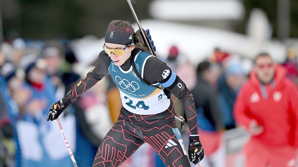 Vanessa Voigt lief knapp 13 Sekunden an Bronze vorbei. Foto: Hendrik Schmidt