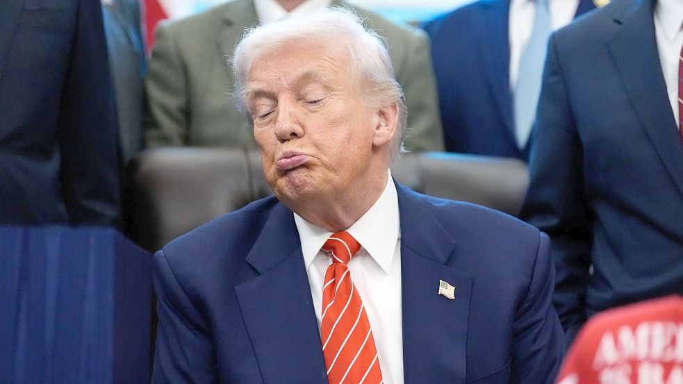 US-Präsident Trump hat vor den Wahlen im November noch einiges vor. (Archivfoto) Foto: Alex Brandon/AP/dpa