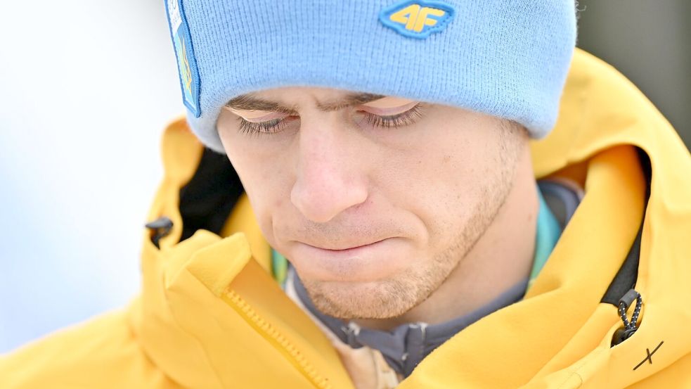 Wladislaw Heraskewytsch ist im Streit um seinen Helm von den Winterspielen ausgeschlossen worden. Foto: Robert Michael