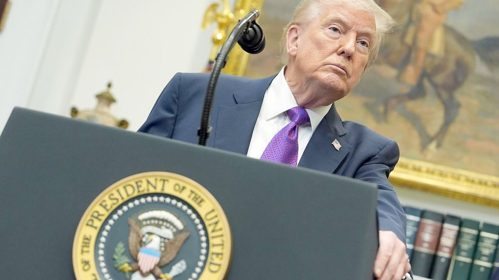 Unter Trump soll Schluss mit früheren Einschätzungen zu Treibhausgasen sein. Foto: Evan Vucci/AP/dpa