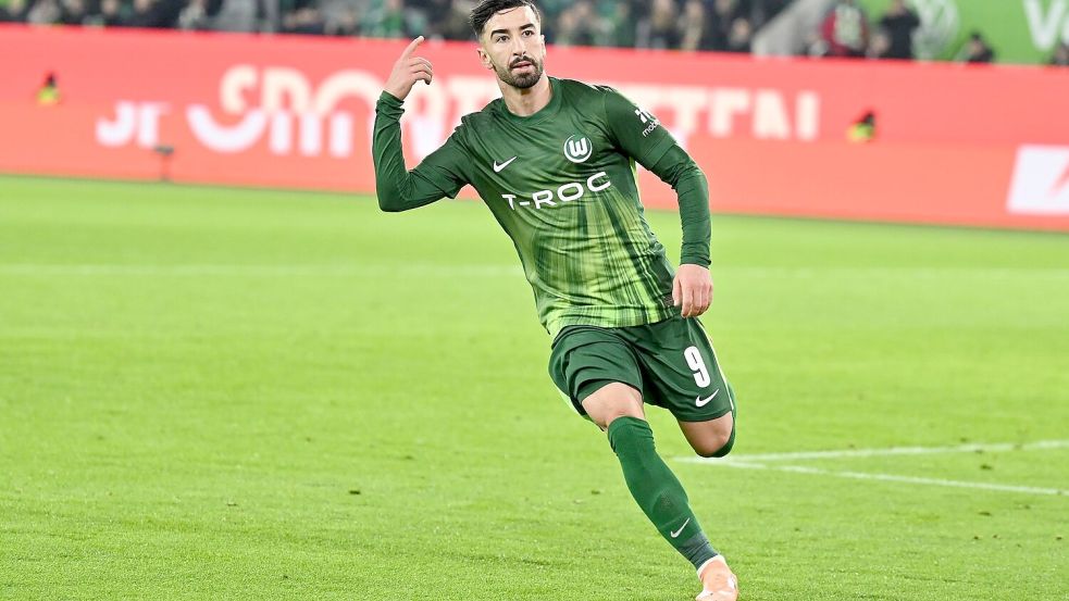 Mohamed Amoura jubelt Foto: Swen Pförtner