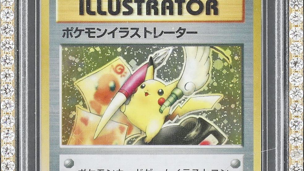 Der Youtuber und Wrestler Logan Paul ließ die Karte versteigern. Foto: -/Auktionshaus Goldin/dpa