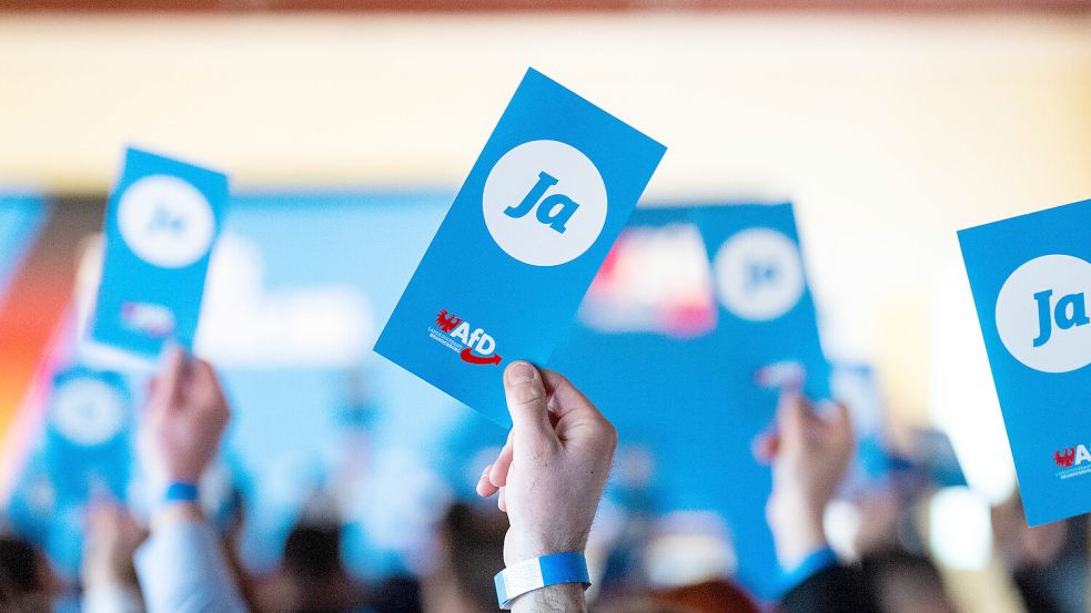 Am Samstag soll in der Gemeinde Dötlingen im Landkreis Oldenburg die „Generation Deutschland Niedersachsen“ gegründet werden. DPA-Symbolfoto: Christophe Gateau