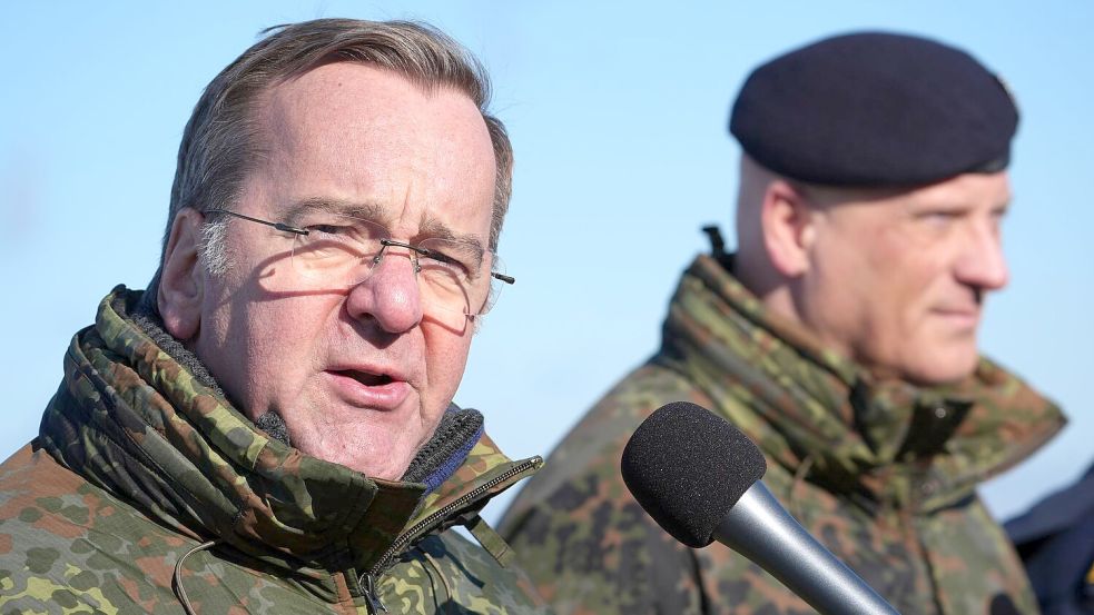 „Das Bündnis ist geschlossen, es ist handlungsfähig und handlungsbereit, es ist einsatzbereit und zugleich zeigt es, was die europäischen Partner innerhalb der Nato leisten“, sagte Verteidigungsminister Boris Pistorius (SPD) als Beobachter der Übung. Foto: Marcus Brandt/dpa